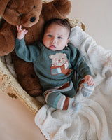 Bebe by Minihaha- MATEO BEAR JUMPER