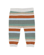 Bebe by Minihaha- MATEO STRIPED KNITTED LEGGINGS