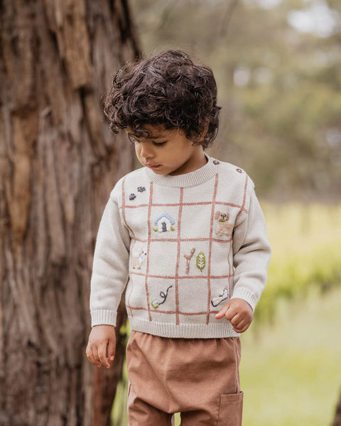 Otto Puppy Knitted Jumper