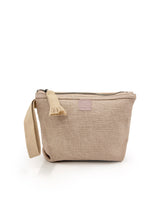 Natural Large Pouch Dusty Pink