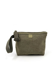 Natural Large Pouch Khaki