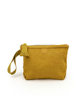 Natural Large Pouch Mustard