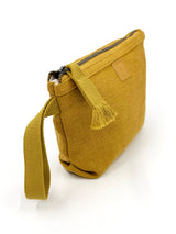 Natural Large Pouch Mustard