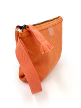Natural Large Pouch Tangerine