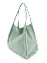 Land and Sea Tote Bag - Mint Blue