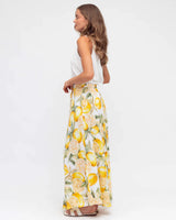 Label of Love-Lemons Maxi Skirt