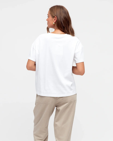Easy Tuck Tee White