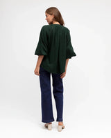Label of Love-Eloise Blouse Emerald