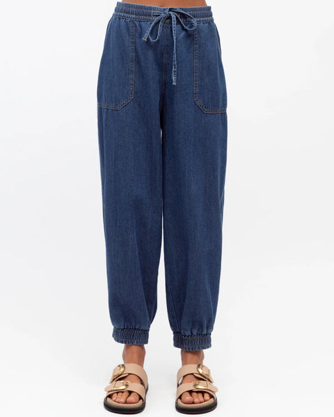 Slouchy Chambray Pant