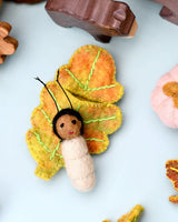 Tara Treasures- Felt Oak Leaf Baby