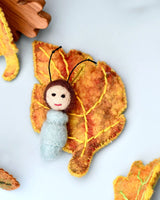 Tara Treasures- Felt Birch Leaf Baby