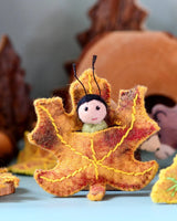 Tara Treasures- Felt Maple Leaf Baby