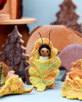 Tara Treasures- Felt Oak Leaf Baby