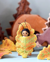 Tara Treasures- Felt Oak Leaf Baby