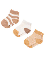 Bebe by Minihaha-3 PK SOCKS - MIXED NEUTRALS