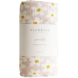 Alimrose -Muslin Swaddle Large Daisies