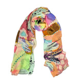 ZODA Pure Wool Scarf-Mauve Flower