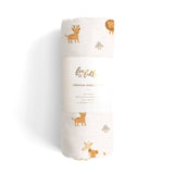 Fox & Fallow Welcome Party Organic Muslin Wrap Swaddle