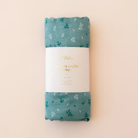 Fox & Fallow Pine Organic Muslin Wrap Swaddle