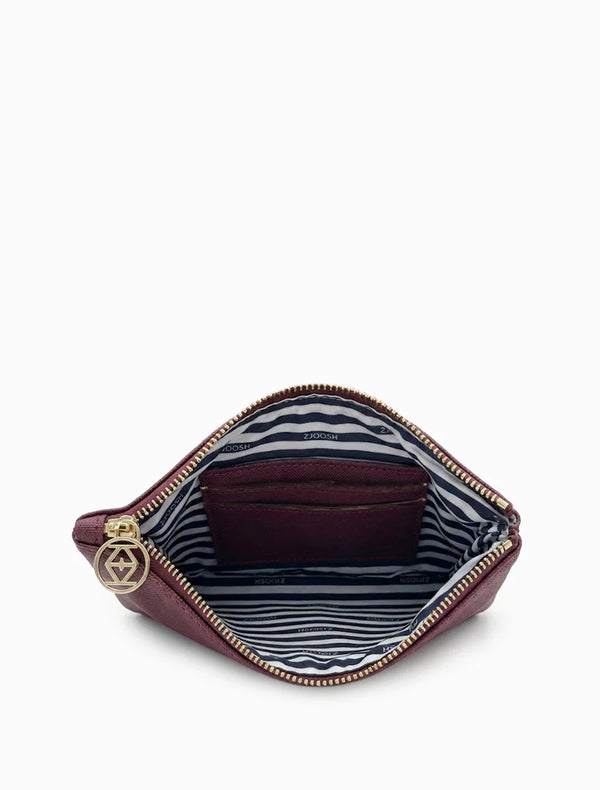 Mia Clutch Burgundy