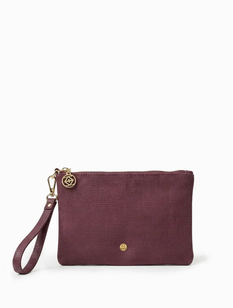 Mia Clutch Burgundy