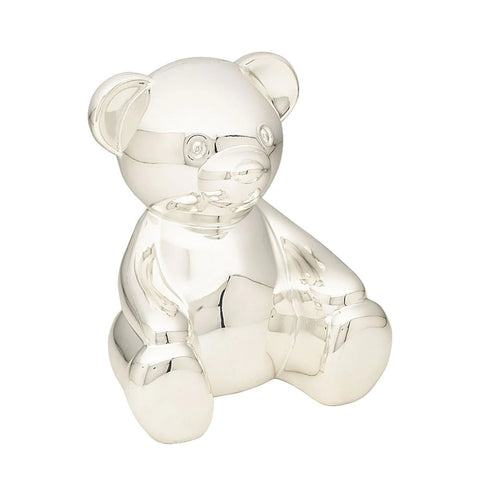 Edward Bear Silver Plate finish  Money Box