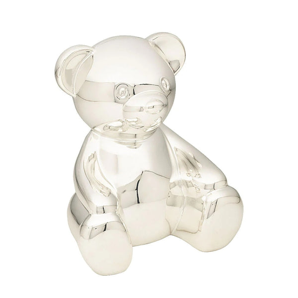 Edward Bear Silver Plate finish  Money Box