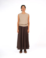 Lucie Linen Maxi Skirt