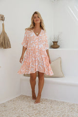 San Jose The Label- Morocco Tunic Peach