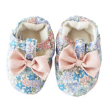 Bow Booties Blossom Lily Blue