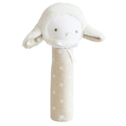 Alimrose -Lamby Squeaker White Linen Spot