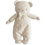 ALIMROSE- Baby Ted  White Linen Spot