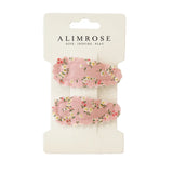 Alimrose Hair Clip Set Posy Heart