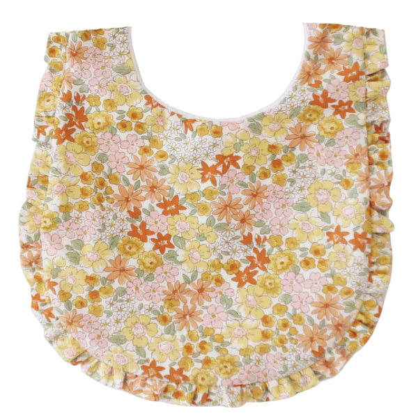 Ruffle Edge Bib Sweet Marigold