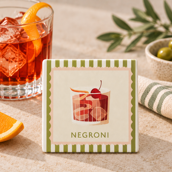 Aperitif Ceramic Coaster Assorted
