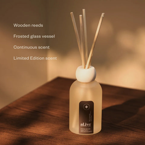 reed diffuser - vanilla cream and tonka bean