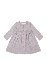 Jamie Kay-Organic Cotton Poppy Dress - Lulu Bloom Iris