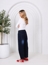 Leo Barrel Jeans Ink