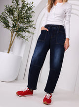 Leo Barrel Jeans Ink