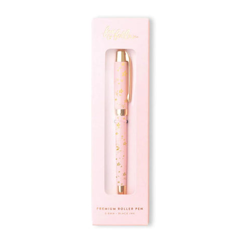 Fox & Fallow Pink Stardust Roller Pen