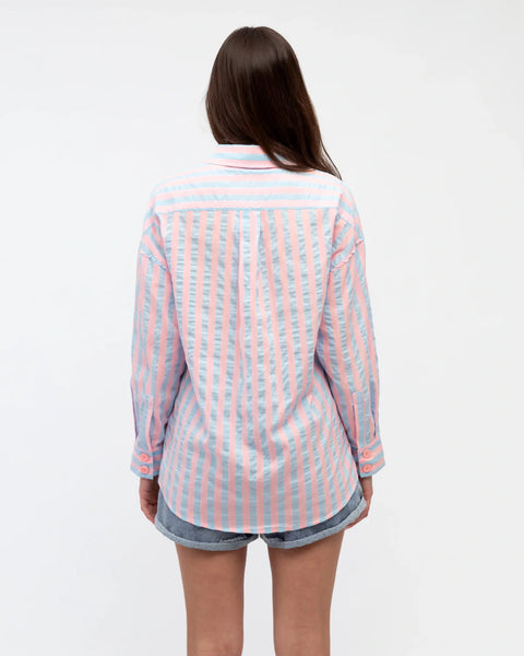 Renata Shirt Pink Blue