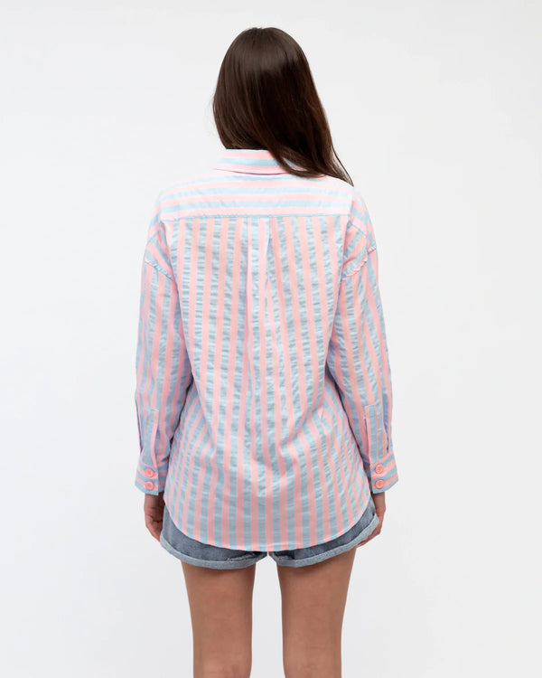 Renata Shirt Pink Blue