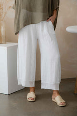 The Italian Cartel-Paneta Pant White