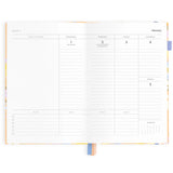 Fox & Fallow-2025 A5 Vertical Planner - Botanika Peach