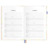 Fox & Fallow-2025 A5 Vertical Planner - Botanika Peach