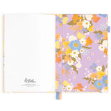 Fox & Fallow-2025 A5 Vertical Planner - Botanika Peach