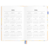 Fox & Fallow-2025 A5 Vertical Planner - Botanika Peach