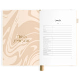 Fox & Fallow-2025 A5 Horizontal Planner - Creme