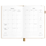 Fox & Fallow-2025 A5 Horizontal Planner - Taupe