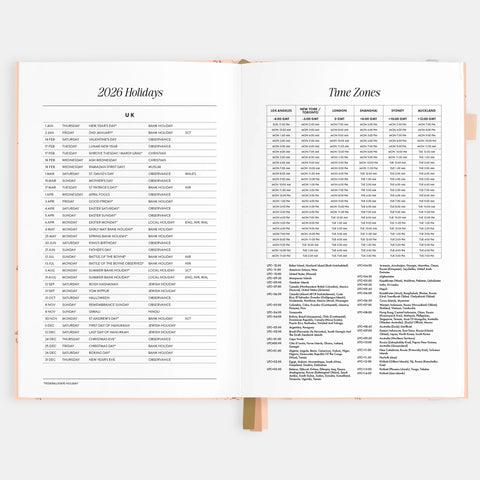 2026 A5 Vertical Planner - Wild Ruscus